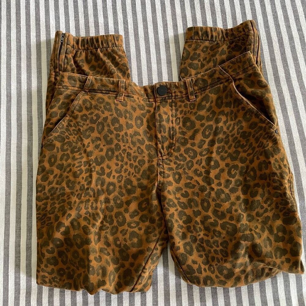 Anthropologie x Sanctuary Leopard Print Joggers Size XS